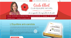 Desktop Screenshot of clubequilibrenaturel.com